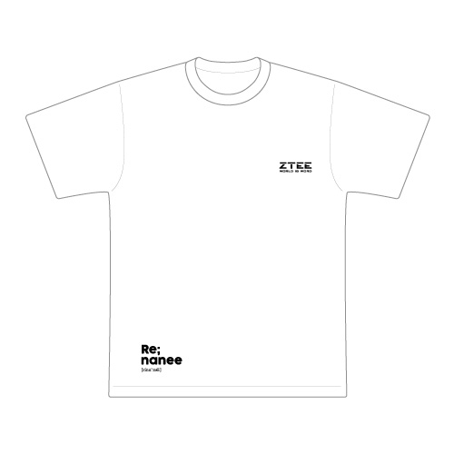 大人の造語Tシャツ販売開始! ZTEE第一弾は「Re:nanee」&「CFNM Onalole」の画像2