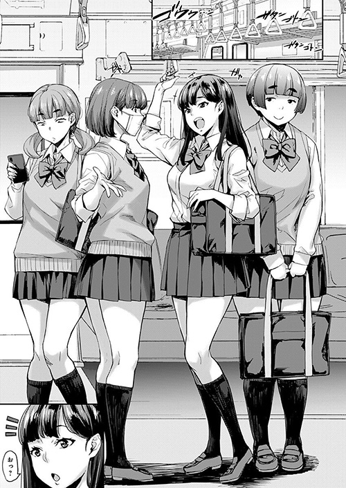 『女子が群がるパワスポチ○ポ！！』究極のハーレムSEX！ パワスポと化したチ○ポでハメまくる!!【エロ漫画ちょい見せ】の画像6