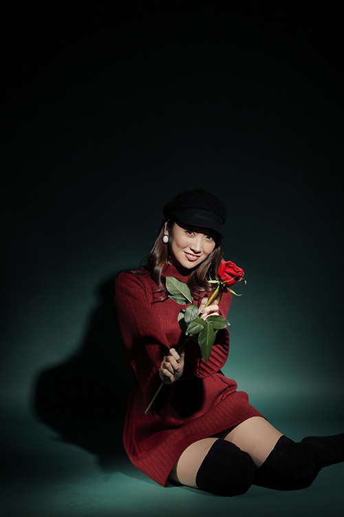 加美杏奈グラビア連載：Anna 12colors / December , Greenの画像5