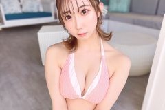 非公開: 大河もも、あざとエロなビキニショットでふんわり谷間あらわ! 可愛すぎてファンが萌え死ぬ!?