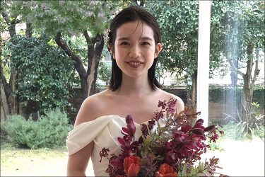 弘中綾香、花嫁姿が超セクシー! いい女っぷりがヤバいと話題