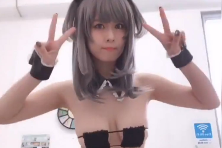 七瀬さくら、キワどすぎるツインテール動画公開