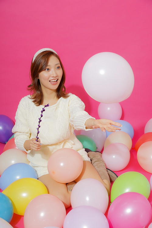 加美杏奈グラビア連載：Anna 12colors / February , Pinkの画像9