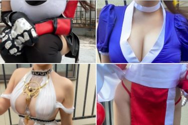 小町ねね、爆乳コスプレショット大放出!