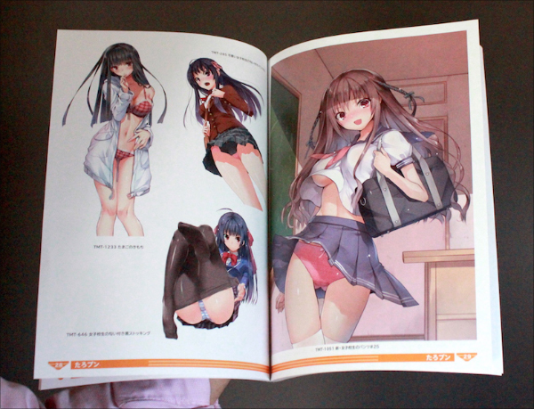 春はパンチラの季節　白木綿に横縞、花柄、シミ付きまで、夢に見たパンツイラストの集大成の画像6