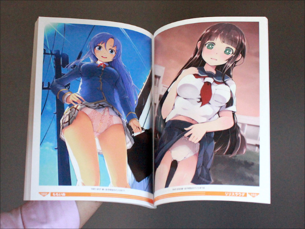 春はパンチラの季節　白木綿に横縞、花柄、シミ付きまで、夢に見たパンツイラストの集大成の画像11