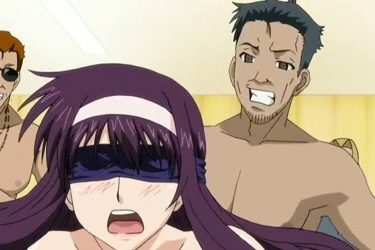 『虜ノ契』巨乳姉妹をひたすら凌辱!耐久型輪姦エロアニメ