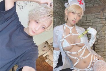 つんこ、激烈ギャップ投稿! 男前ショットからハレンチナースコス