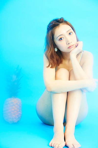 加美杏奈グラビア連載:Anna 12colors / June , light blueの画像21