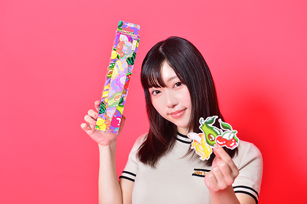 スペシャルエディション『ピンクデンマ ゼロ シブヤ』！　さつき芽衣もカワイイPOPなフルーツパッケージに目が釘付け！の画像1