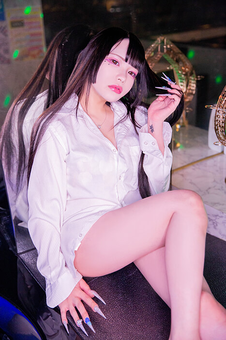 黒髪ロングが綺麗な不思議っ子るめるちゃんの画像6