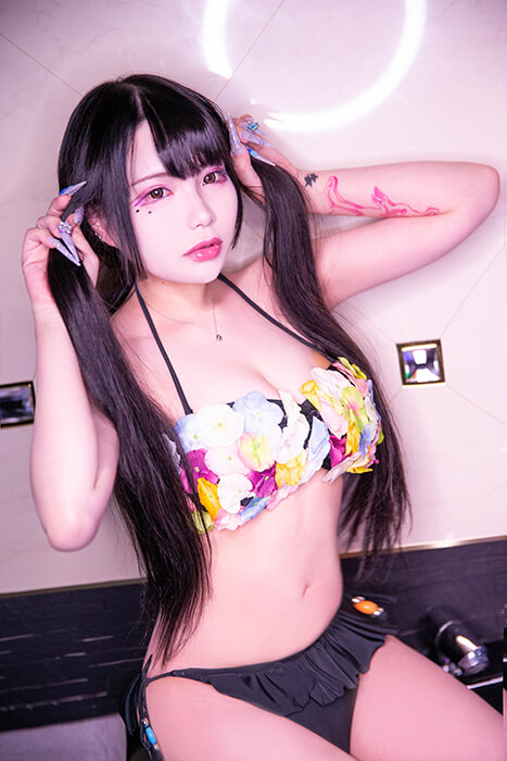 黒髪ロングが綺麗な不思議っ子るめるちゃんの画像9