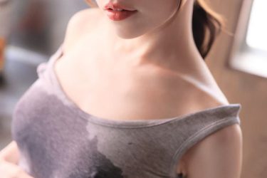 濡れタンクトップで浮きポチ｜七瀬アリス＠Alice_Nanase_