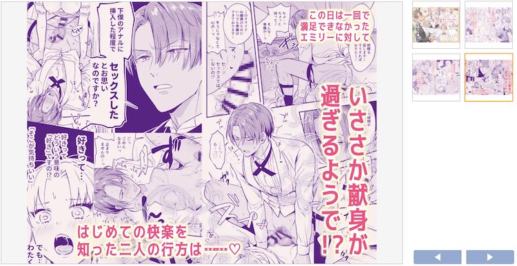 漫画「わたくしはフタナリ伯爵令嬢ですもの、イケメン下僕なんてオナホにしてやりますわ!」を全巻無料で読めるサイトを調査!の画像14