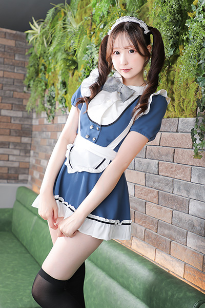 身体にぴったりとフィットしたメイド服でツインテールの美少女「めぐ」ちゃん登場！の画像2