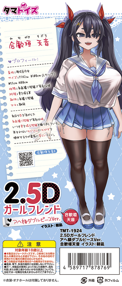 究極ポーズのアヘ顔エアドールに大量中出し！の画像6